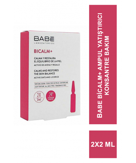 Babe Bicalm Ampul Yatıştırıcı Konsantre Bakım 2x2 ml Fiyatı ve Yorumları