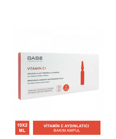 Babe Vitamin C Ayd Nlat C Bak M Ampul X Ml Fiyat Ve Yorumlar