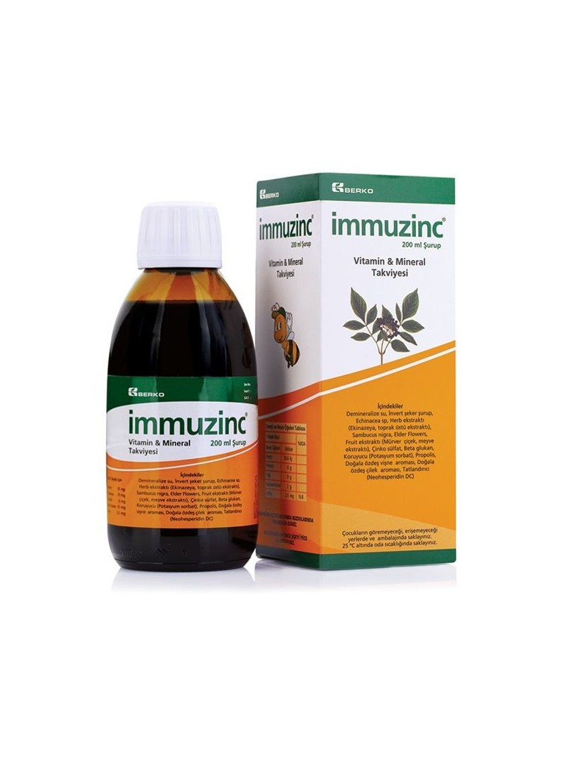 Immuzinc Şurup 200 ml