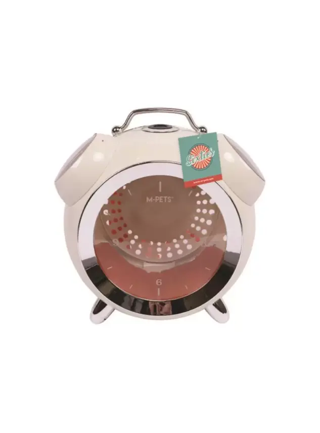 20402299 M-Pets Sıxtıes Clock Taşıma Çantası Whıte 40X44X26Cm - 1
