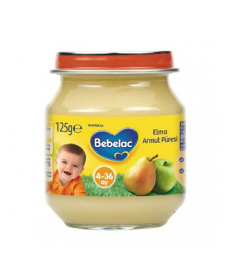 Bebelac Elma Armut Puresi Kavanoz 125 G 6 Ay Migros