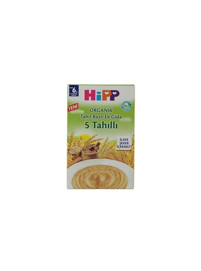 HiPP Organik 5 Tahıllı Ek Gıda 200gr