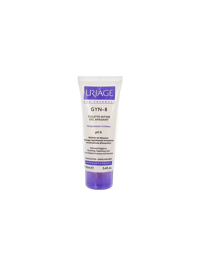 Uriage Gyn-8 Soothing Cleansing Gel 100ml - İntim Temizlik Jeli