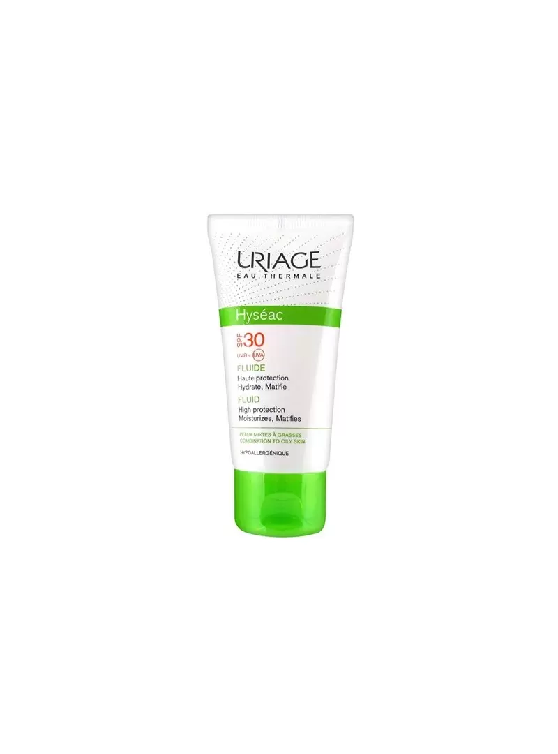 Uriage Hyseac Fluide Spf30 Krem (Oil Free) 50ml - Güneş Koruyucu