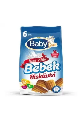 Baby Goat Keçi Sütlü Bebek Bisküvisi 200gr