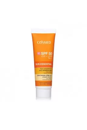 Cosmed Sun Essential Spf50 50 ml Çok Hassas Ciltler İçin Güneş Kremi