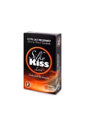 Silky Kiss Love Ekstra İnce Prezervatif 12 Adet