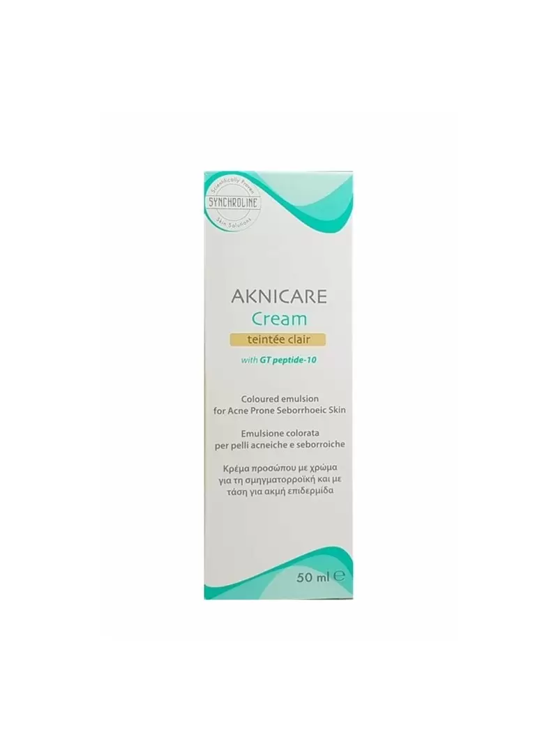 Aknicare Cream Teintee Clair Renkli 50 ml