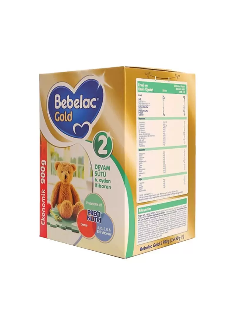 Bebelac Gold 2 900 gr Devam Sütü