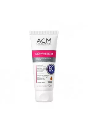 Acm Depiwhite.M Tinted Protective Cream SPF 50 40 ml - Lekelere Karşı Koruyucu Krem