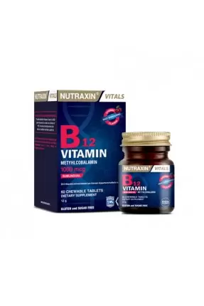 Nutraxin Vitals B12 Vitamin 60 Tablet