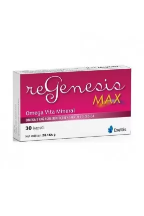 Exeltis Regenesis Max Omega-3 30 Kapsül