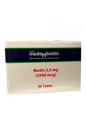 MedoHbiotin 2,5mg 60 Tablet