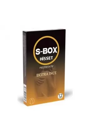 S-BOX Prezervatif Ekstra İnce 12 adet