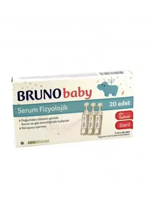 Bruno Serum Fizyolojik 5 ml x 20