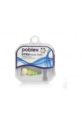 Poblex Uyku Kulak Tıkacı Thermoactive 1 Çift ( Beden:S ) Kutulu