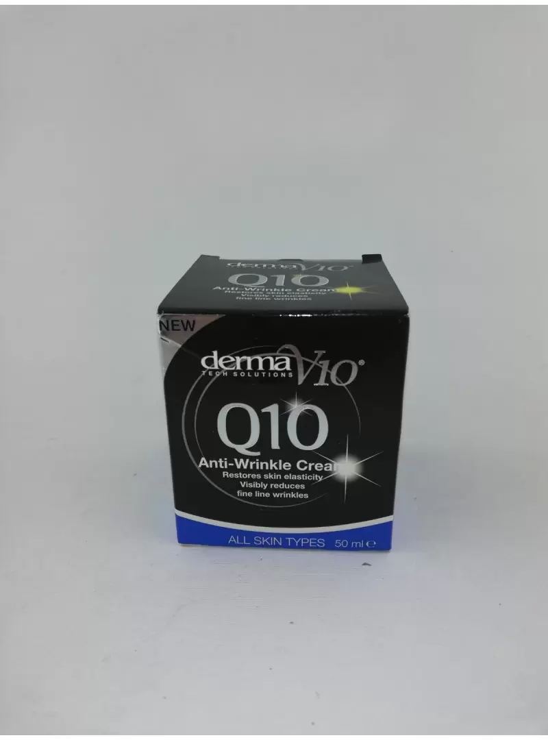 DERMA Q10 ANTI WRINKLE CREAM REGENERATING MOISTURISER 50ML