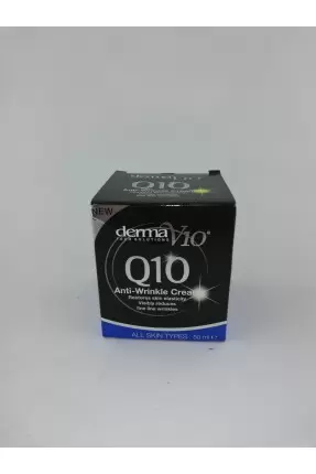 DERMA Q10 ANTI WRINKLE CREAM REGENERATING MOISTURISER 50ML