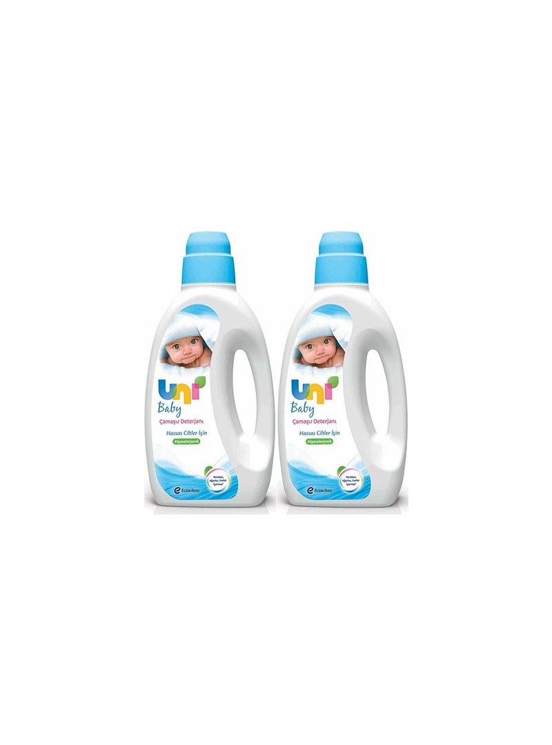 Uni Baby Bebek Çamaşır Deterjanı 1800 ml 2 Adet