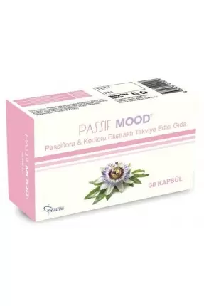 Passif Mood Passiflora Ekstraktı Takviye Edici Gıda 30 Kapsül