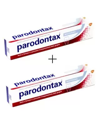 Parodontax Diş Macunu Beyazlatıcı Whitening 75ml+75ml 2 Adet