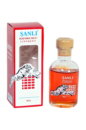 Şanlı Kapsikumlu Liniment 50cc