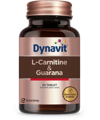 Dynavit L-Carnitine + Guarana 30 Tablet