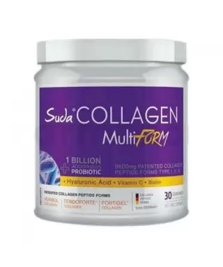 Suda Collagen + Probiyotik Multiform Toz Kutu Takviye Edici Gıda 300 gr