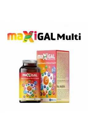 Maxigal Multivitamin Multimineral 30 Kapsül