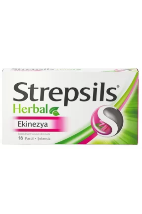 Strepsils Herbal Ekinezya 16 Pastil