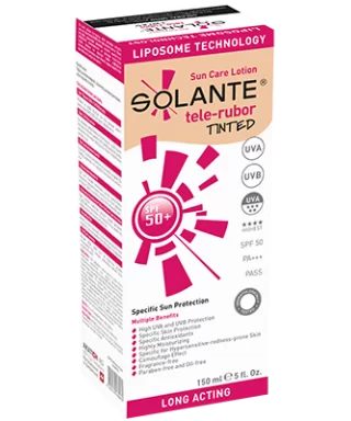 Solante Tele-Rubor Tinted Spf50 Losyon 150ml