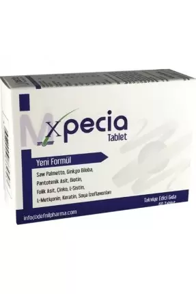 Xpecia Erkek Takviye Edici Gıda 60 Tablet