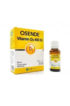 Osende Vitamin D3 400IU Damla Sprey 20ml