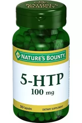 Nature's Bounty 5-HTP 100mg 30 Kapsül