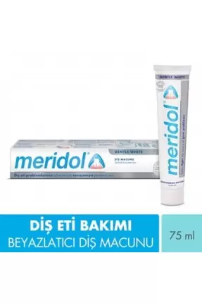 Meridol Gentle White Beyazlatıcı Diş Macunu 75 ml