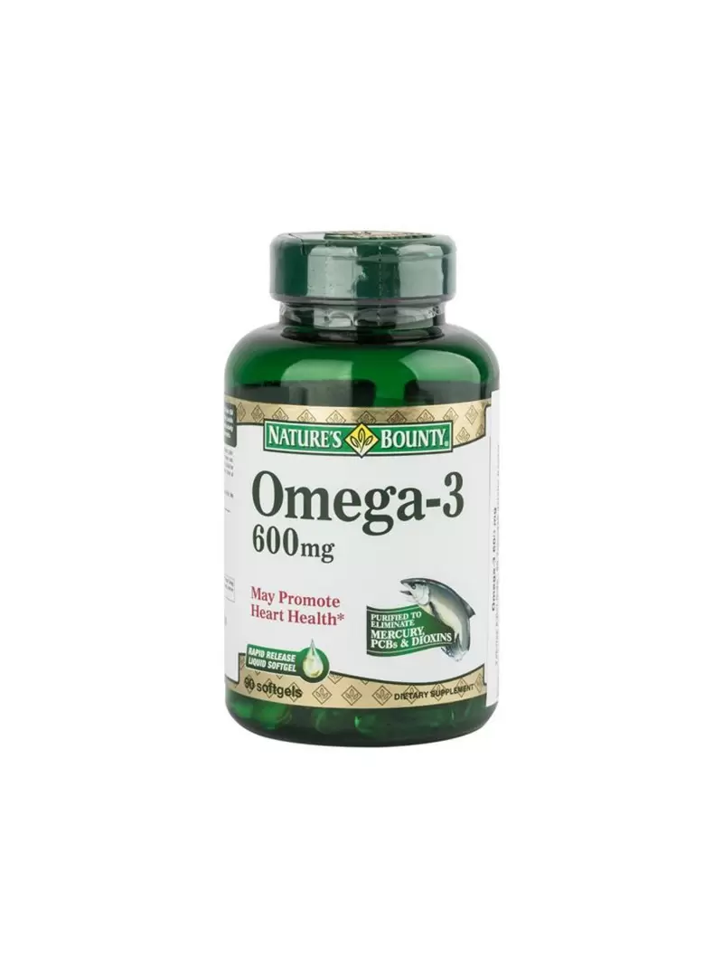 Nature's Bounty Omega-3 600mg 90 Kapsül