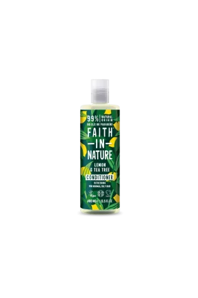 Faith In Nature Lemon & Tea Tree Conditioner ( Ferahlatıcı Saç Bakım Kremi ) 400 ml
