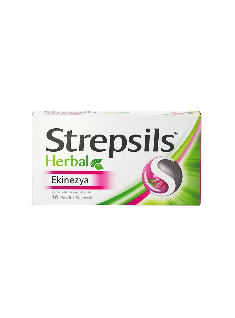 Outlet - Strepsils Herbal Ekinezya 16 Pastil