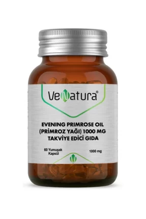 VeNatura Evening Primrose Oil (Primroz Yağı) 1000 mg 60 Kapsül