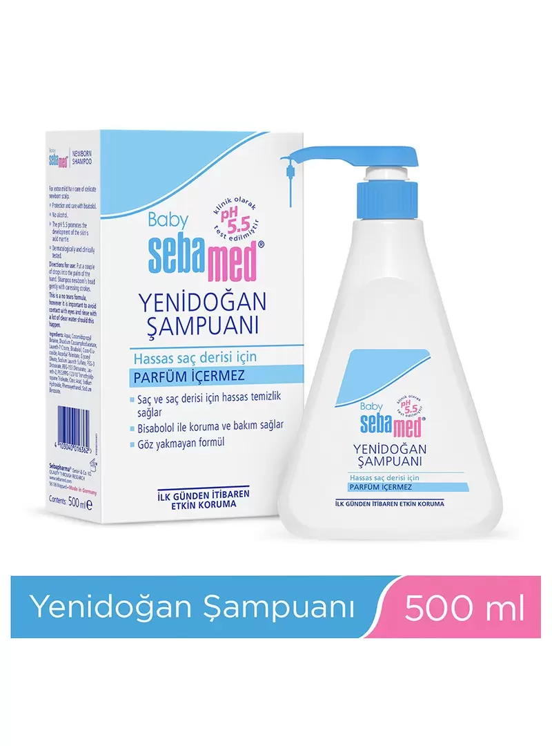 Sebamed Baby Yenidoğan Şampuanı 500 ml