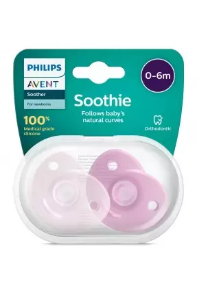 Philips Avent Soothie 2'li Emzik ( Kız ) SCF099/22 0-6 Ay