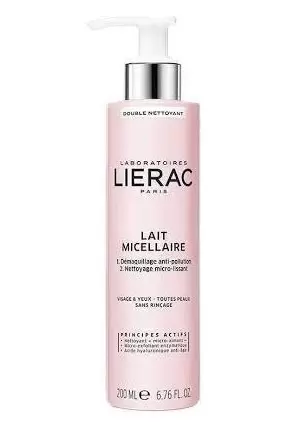 Lierac Double Cleansing Micellar Milk Face & Eyes 200 ml