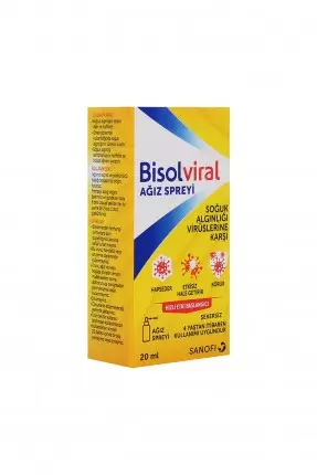 Bisolviral Ağız Spreyi 20 ml