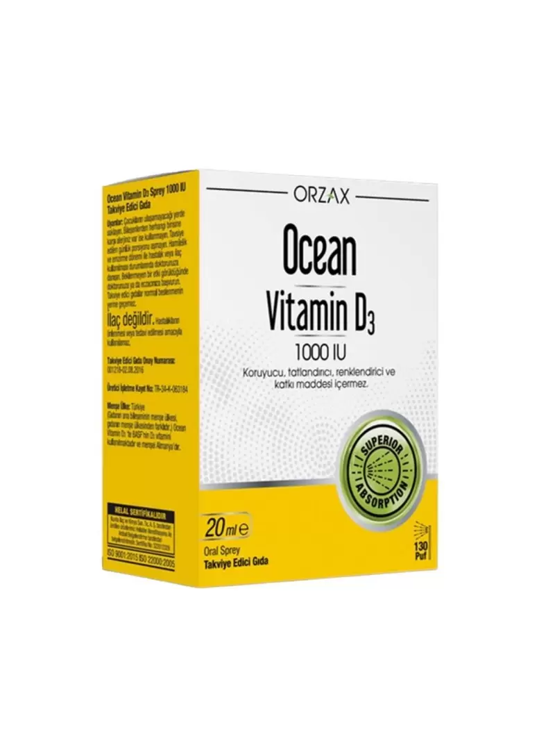 Outlet - Ocean Vitamin D3 1000 IU