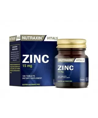 Nutraxin Zinc 15 mg 100 Tablet