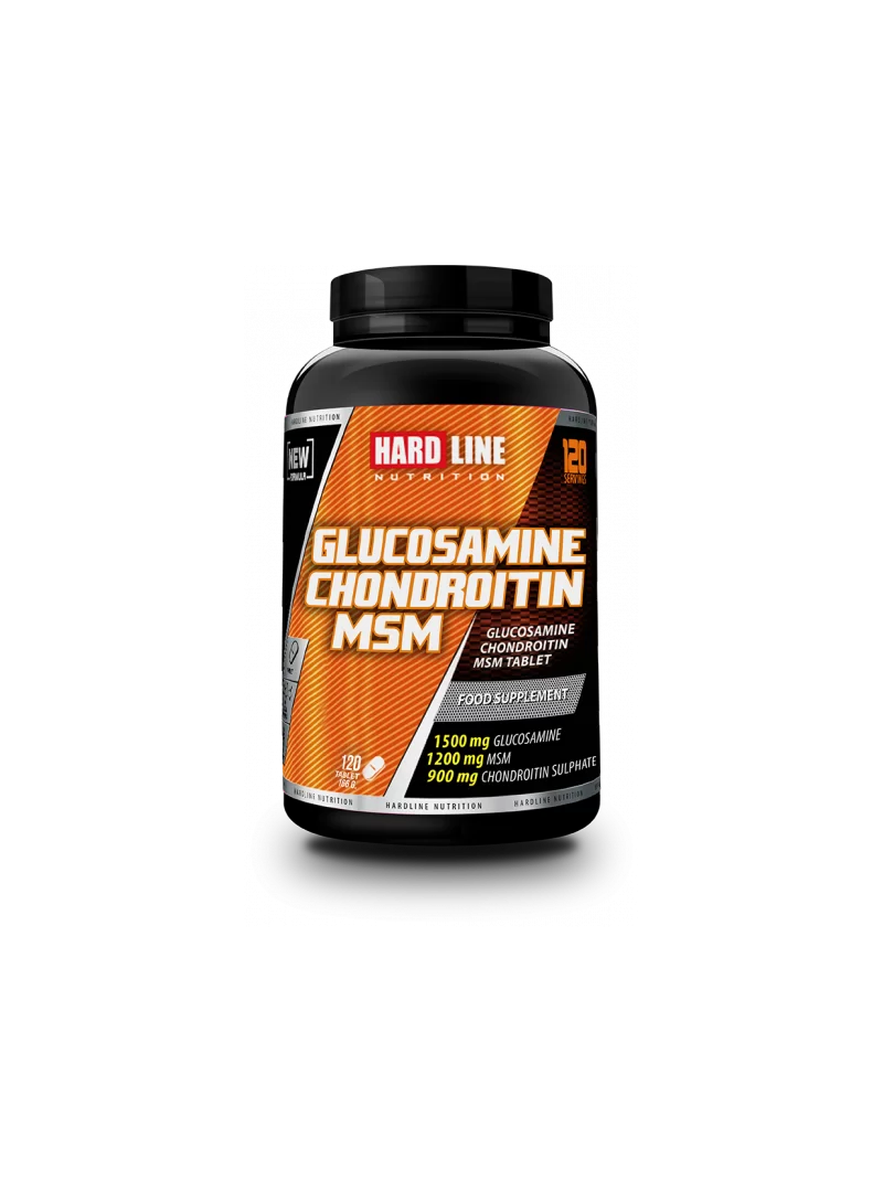 Hardline Glucosamine Chondroitin Msm 120 Tablet