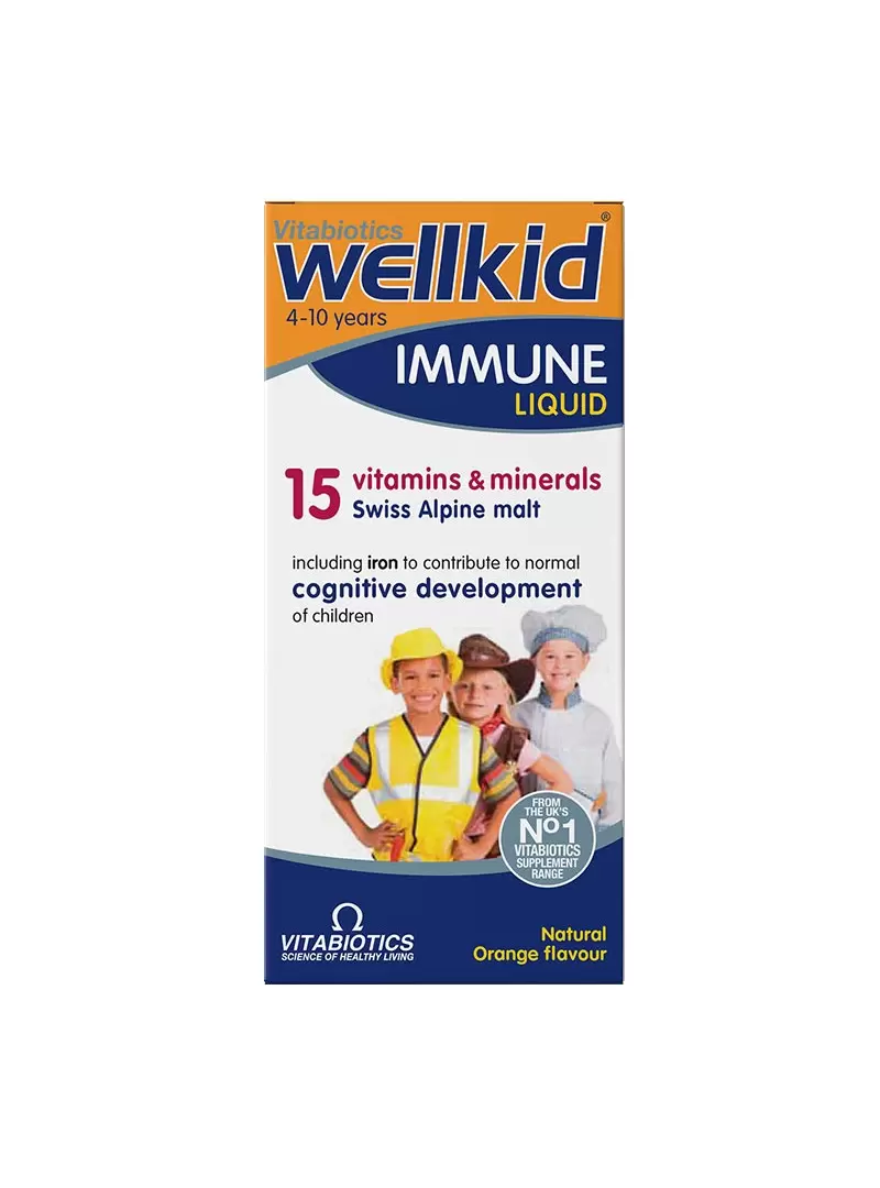 Outlet - Vitabiotics Wellkid Immune Liquid Sıvı Takviye 150 ml