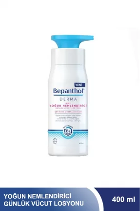 Bepanthol Derma Nem Yoğun Nemlendirici Günlük Vücut Losyonu 400ml (S.K.T 03-2023)