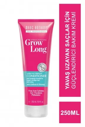 Marc Anthony Grow Long Super Fast Strength Conditioner Yavaş Uzayan Saçlar İçin Güçlendirici Bakım Kremi 250 ml