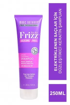 Marc Anthony Frizz Keratin Smoothing Shampoo ( Elektriklenen Saçlar Düzleştirici Keratin Şampuan ) 250 ml